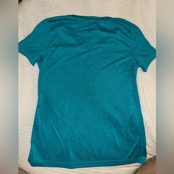 ADIDAS TEAL ULTIMATE TEE VNECK WORKOUT TOP - BUNDLE TO SAVE - Picture 4 of 5